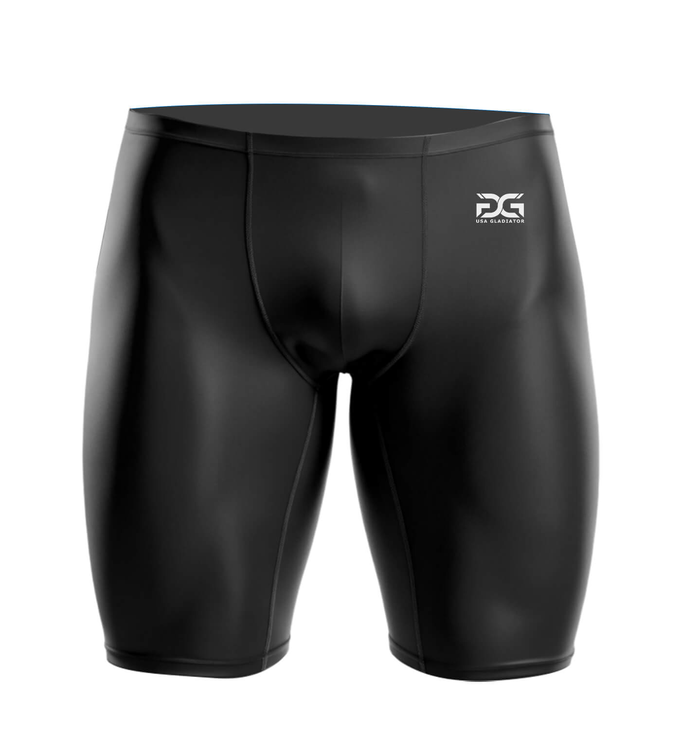 Compression_Short_Black_Front