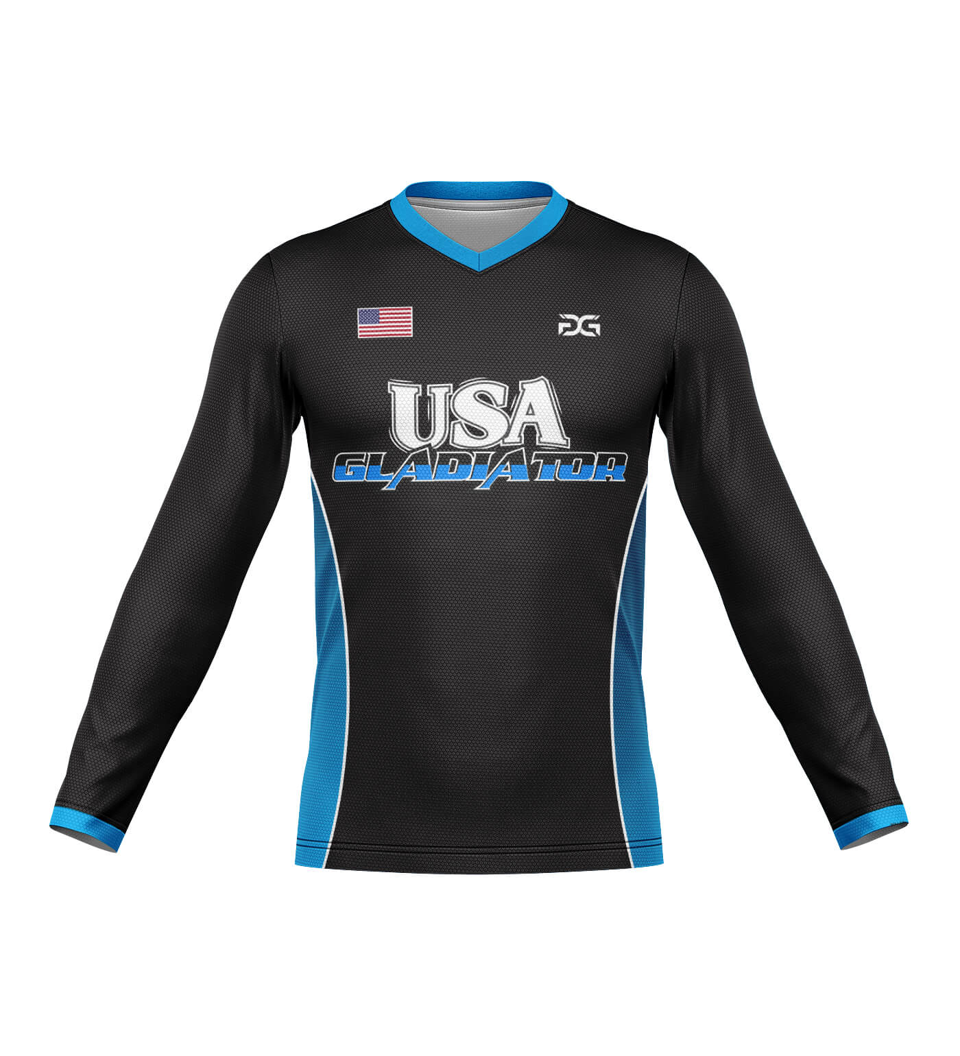 V-Neck-Volleyball-Full-Sleeve-Front-1