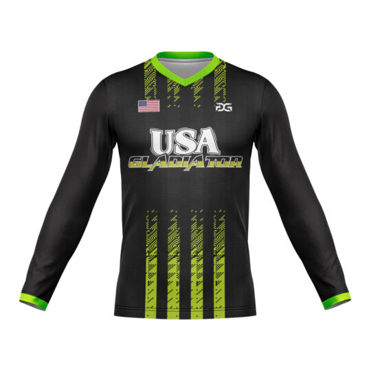 V-Neck-Full-Sleeve-Green